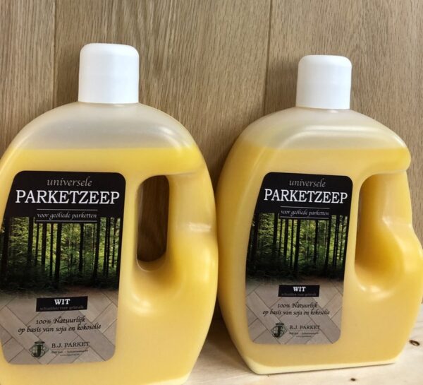 B.J. parketzeep wit universeel promopack 2x2L