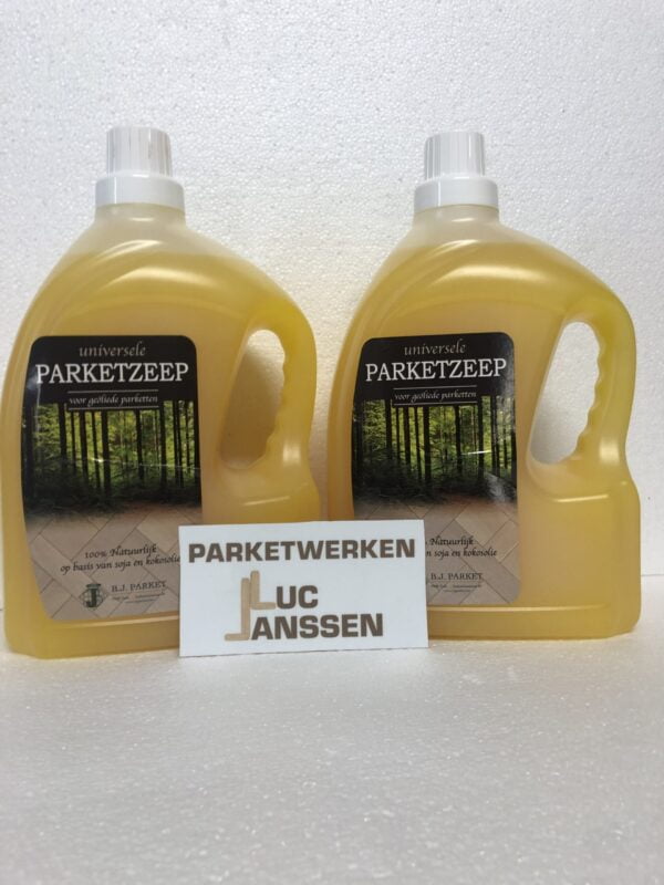 B.J. parketzeep universeel naturel promo 2x2L