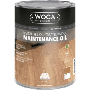 Woca onderhoudsolie wit -maintenance oil white 1 L