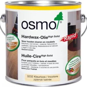Osmo Hardwax Olie Rapid 3232 Kleurloos Zijde Mat | 2.5 Liter | Sneldrogend