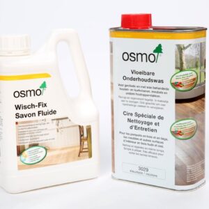 Osmo Wisch-fix 1L + Vloeibare Onderhoudswas 3029 1L