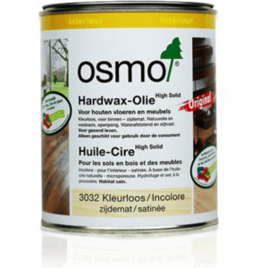 Osmo Hardwax Olie Original 3032 Kleurloos Zijde Mat 0,75 L