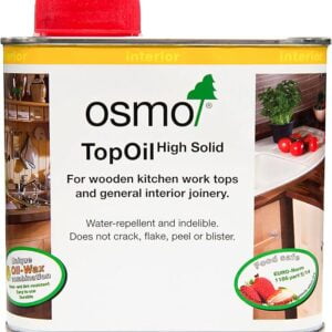 Osmo TopOil 3058 Kleurloos Mat 0.5 Liter | Meubel Olie voor Hout | Werkbladolie | tafel - snijplank - Werkbladen | Houtolie - meubelolie