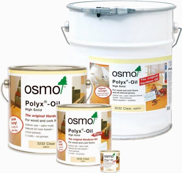 Osmo 3232 Rapid Hardwaxolie - Zijdemat 0,75 l