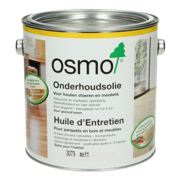 Osmo Onderhoudsolie 3079 Kleurloos mat 2,5 Liter