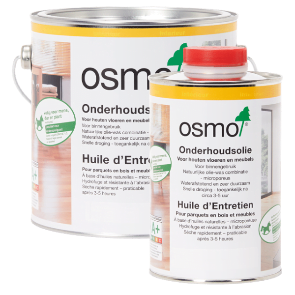 Osmo Onderhoudsolie 3081 - Zijdemat - 2,5 Liter Vloer Olie - Onderhoudsolie Parket - Onderhoudsolie Vloer - Onderhoudsolie Hout