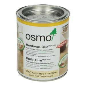 Osmo Hardwax Olie Original 3065 Kleurloos Semi Mat 0.75 Liter