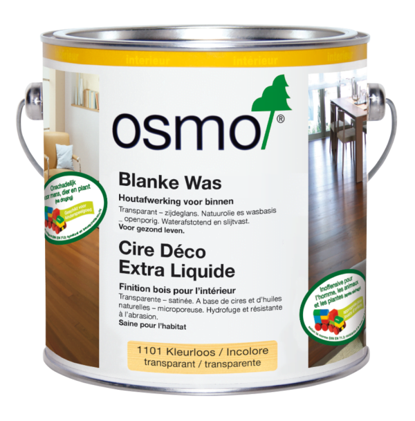 Osmo Blanke Was 1101 - 0.75 liter- Klarwachs