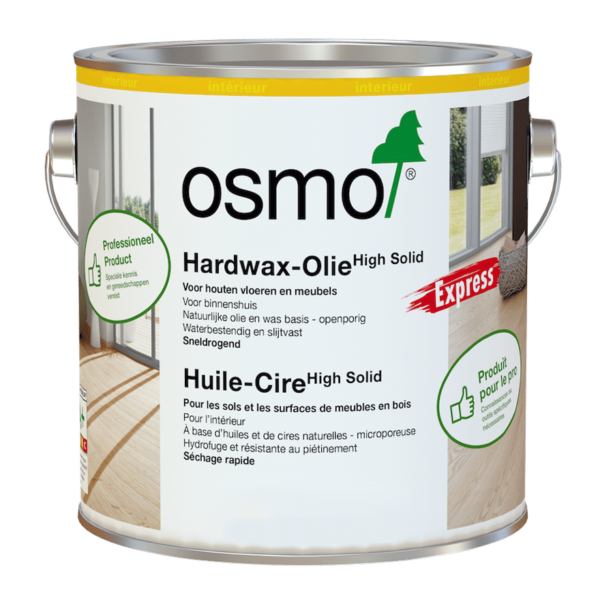 De Osmo Hardwax olie Express 3340 Wit Transparant - 0.75 Liter