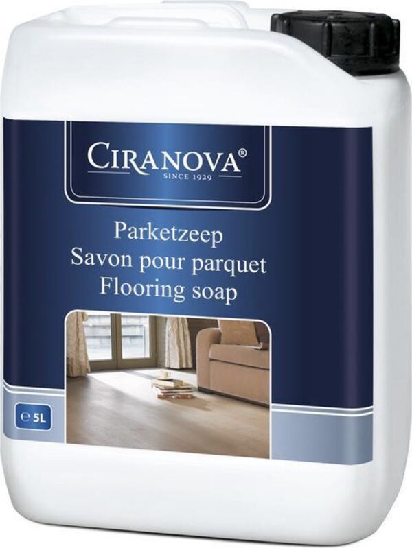 Ciranova Parketzeep - Kleurloos-clear 5 l