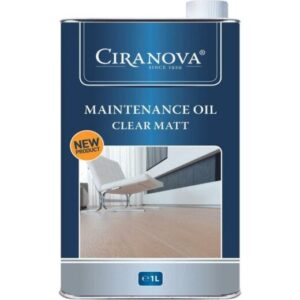 Ciranova Onderhoudsolie - 1 l - Extra mat - 60 m²/l - Kleurloos